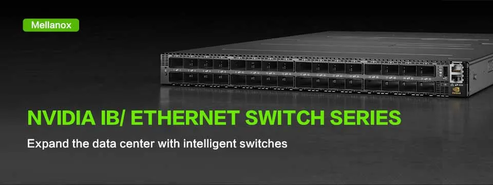 Ulepszona wydajność sieci Mellanox Mqm8790-HS2r Quantum Hdr Infiniband Switch 40 portów Qsfp56 Nvidia 2