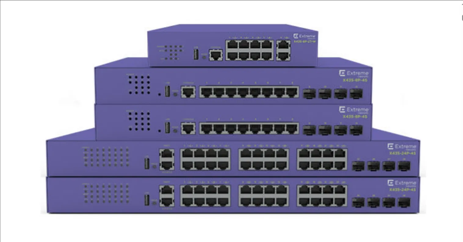 Przełącznik sieciowy Mellanox High-Performance Extreme X435-8p-4s Przełącznik sieciowy do szybkiej łączności 0