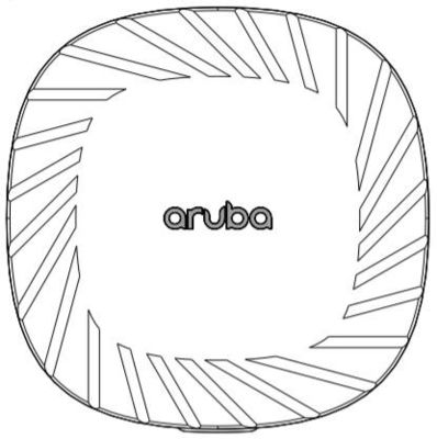 Podwójne radio Seria 510 Campus AP 515 Aruba Wifi 6 802.11ax Anteny wewnętrzne Unified AP
