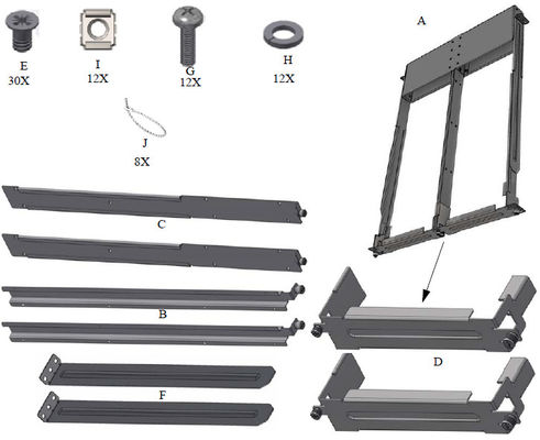 ODM Mellanox optyczny nadajnik-odbiornik SFP MTEF-KIT-D do systemów SN2100 SN2010
