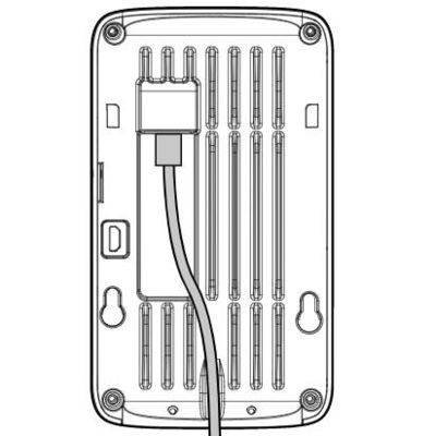 Punkty dostępowe Unified Aruba Hospitality 2x2 AP 505H (RW) z serii 500H Z 1+4 portami Ethernet PSE USB