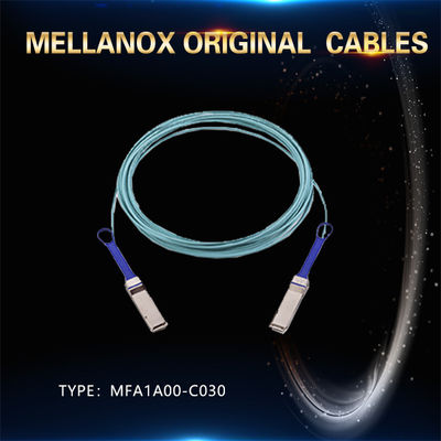 Aktywne kable optyczne AOC Mellanox 100GbE MFA1A00-C030 QSFP LSZH 30m