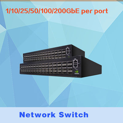 100GbE 2U Otwarty przełącznik sieciowy Mellanox MSN4600-CS2FC z Cumulus Ethernet