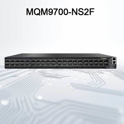 MQM9790-NS2F Mellanox Network Switch P2C Airflow 64 Port NDR 32 OSFP Port niezarządzany