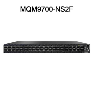 MQM9790-NS2F Mellanox Network Switch P2C Airflow 64 Port NDR 32 OSFP Port niezarządzany