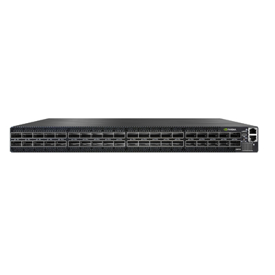 MQM9790-NS2F Mellanox Network Switch P2C Airflow 64 Port NDR 32 OSFP Port niezarządzany