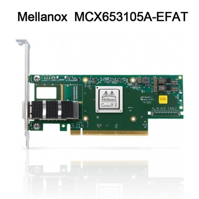 100 g MCX653105A-EFAT Karta sieciowa Mellanox Adapter ConnectX-6 VPI do serwera