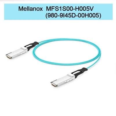 MFS1S00-H005V(980-9I45D-00H005) Kabel optyczny aktywny Aoc do 200Gb/S IB HDR QSFP56 5m