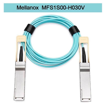MFS1S00-H030V(980-9I440-00H030)  Kabel sieciowy AOC IB HDR do 200 Gb/s QSFP56 30m 200GBase-AOC QSFP56 do QSFP56
