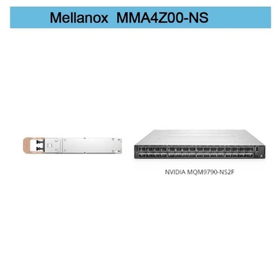 MMA4Z00-NS SFP+ MELLANOX Kompatybilny z 800G 2xSR4 OSFP PAM4 850nm 50m InfiniBand NDR Moduł