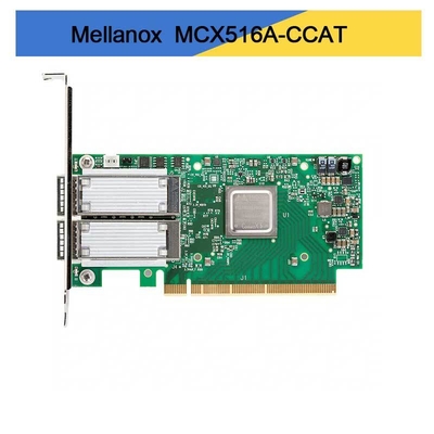 CX516A ConnectX-5 100GbE MCX516A-CCAT Podwójny port QSFP28 Adapter PCI-E