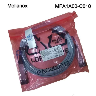 Aktywny kabel optyczny 100GbE LSZH Mellanox QSFP28 AOC MFA1A00-C010 10m