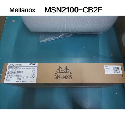 MSN2100-CB2F Przełączniki Ethernet Mellanox o połowie szerokości 10/25GbE i 100GbE