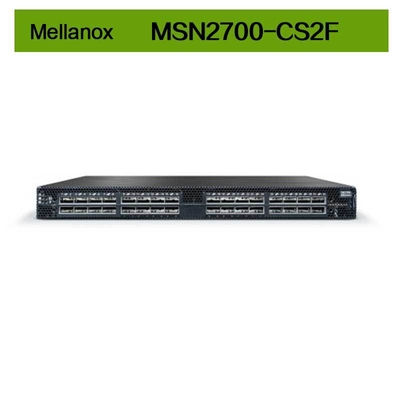 MSN2700-CS2F Mellanox Switch Spectrum oparty na 32 portach 100GbE Open Ethernet Platform