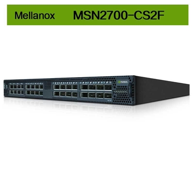 MSN2700-CS2F Mellanox Switch Spectrum oparty na 32 portach 100GbE Open Ethernet Platform