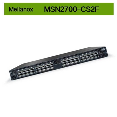 MSN2700-CS2F Mellanox Switch Spectrum oparty na 32 portach 100GbE Open Ethernet Platform