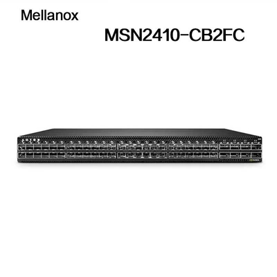 MSN2410-CB2FC Mellanox sN2410Mellanox Przełącznik sieciowy Cumulus Linux 48 portów SFP28 8 portów QSFP28