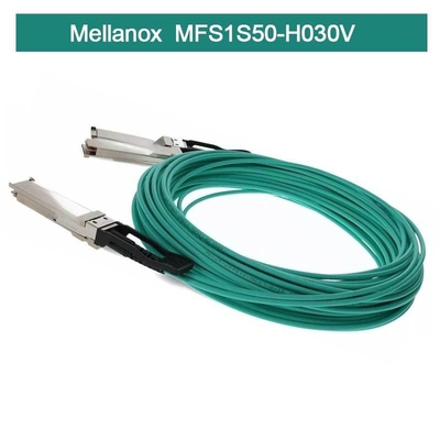 Infiniband Mellanox AOC MFS1S50-H030V VPI HDR & ETH 2x100Gb/S 30M QSFP56 nowy i oryginalny