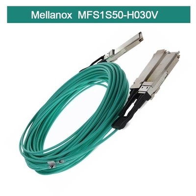 Infiniband Mellanox AOC MFS1S50-H030V VPI HDR & ETH 2x100Gb/S 30M QSFP56 nowy i oryginalny
