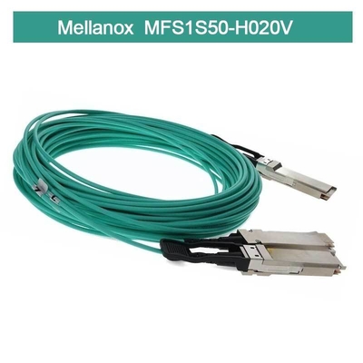 Rozdzielacz IB HDR MMF Mellanox AOC Cable MFS1S50-H020V (QSFP56 Do 2xQSFP56)