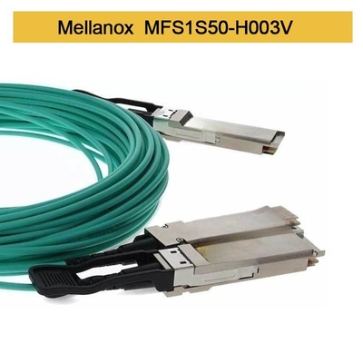 MFS1S50-H003V Kabel AOC 200GbE do 2x100GbE QSFP56 do 2xQSFP56 MMF Mellanox AOC