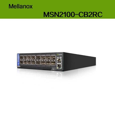 Maksymalna prędkość EDR Nvidia Mellanox Spectrum, oparty na 100gbe 1u otwarty przełącznik Ethernet z Cumulus Linux MSN2100-CB2RC, 16 portów Qsfp28