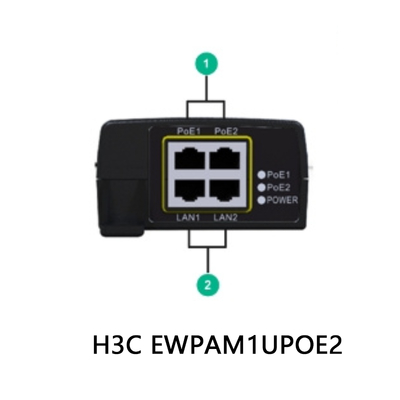 H3c Ewpam1upoe2 60-port 55W-1V-1.1A-DC Network Power Adapter > 200Mbps Karton