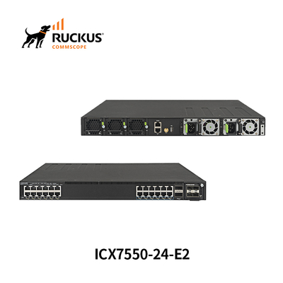 Zaawansowany przełącznik Ruckus Icx7550-24-E2 z 24 portami dla bezproblemowej łączności