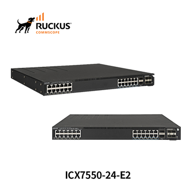 Zaawansowany przełącznik Ruckus Icx7550-24-E2 z 24 portami dla bezproblemowej łączności