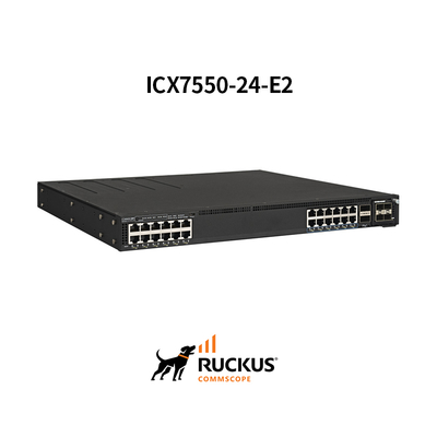 Zaawansowany przełącznik Ruckus Icx7550-24-E2 z 24 portami dla bezproblemowej łączności