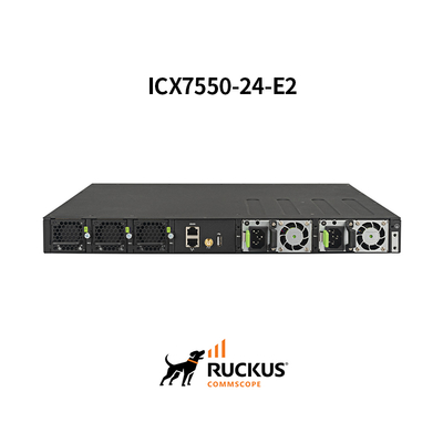 Zaawansowany przełącznik Ruckus Icx7550-24-E2 z 24 portami dla bezproblemowej łączności