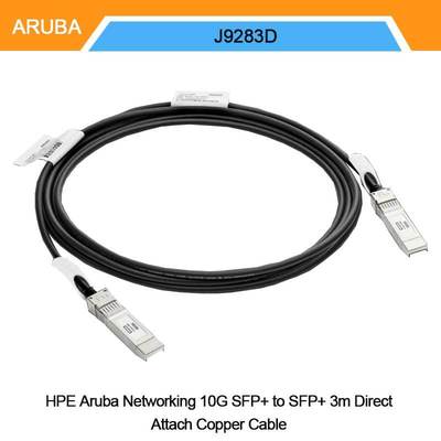 Hpe Aruba Networking 10g SFP+ do SFP+ 3m kablu miedzianego do bezpośredniego podłączenia (J9283D)