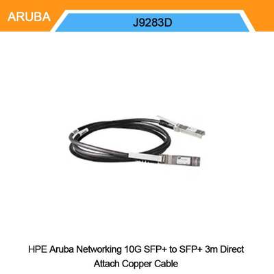 Hpe Aruba Networking 10g SFP+ do SFP+ 3m kablu miedzianego do bezpośredniego podłączenia (J9283D)