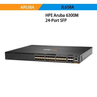 Hpe Aruba Networking Cx 6300m 24-Port SFP+ and 4-Port SFP56 Switch (JL658A)