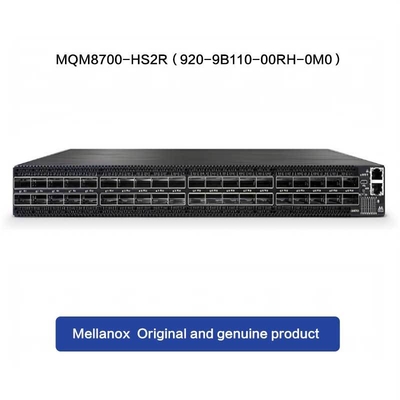 MQM8700-HS2F Quantum Mellanox Hdr Switch 40 portów 200 Gbit/S 40 portów Infiniband