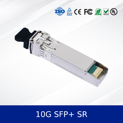 Moduł nadajnika optycznego Ethernet 10GB/S 850nm 300m SFP+ 10G-SR Klasy komercyjnej