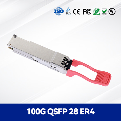 Premium 100G QSFP28 ER4 40KM Moduł nadajnika światłowodowego dla centrów danych