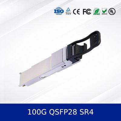 QSFP-100G-SR4 100GBASE-SR4 Moduł nadawczo-odbiorczy optyczny QSFP28 850nm 100m DOM MPO-12 MMF światłowodowy