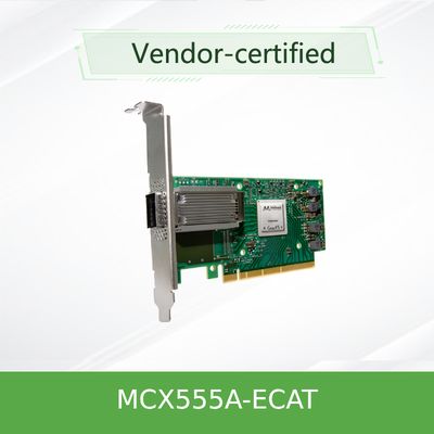 Karta sieciowa Mellanox VPI Mellanox 100gbe Karta adaptera Nic MCX555A-ECAT ConnectX-5 EDR 100GbE