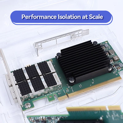 Nvidia MCX653105A-Ecat-Sp Connectx6 Jednoportowa karta sieciowa Osfp56 EDR 100GB/S Vpi Infiniband