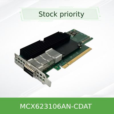 Karta sieciowa QSFP56 Mellanox NIC ConnectX-6 Dx EN 100GbE Karta sieciowa MCX623106AN-CDAT