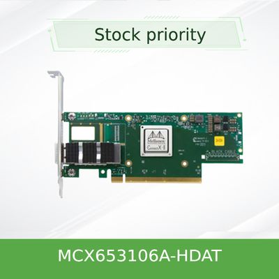 MCX653106A-HDAT Karty sieciowe Mellanox 200Gb/S 4*50Gb/S Porty Ethernet