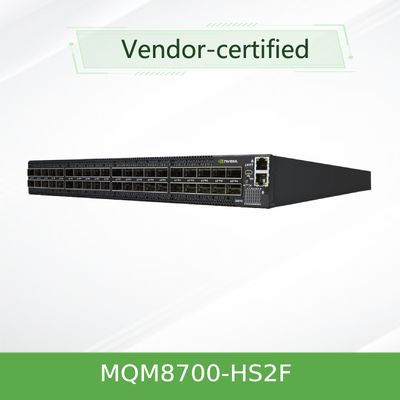 MQM8700-HS2F(920-9B110-00FH-0MD) Przełącznik sieciowy Mellanox Quantum Hdr Infiniband, 40 portów QSFP56