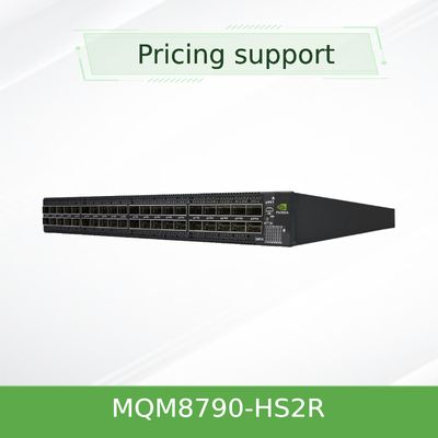 Ulepszona wydajność sieciowa przełącznika Mellanox MQM8790-HS2R(920-9B110-00RH-0D0) Quantum Hdr Infiniband Switch 40 portów Qsfp56 Nvidia
