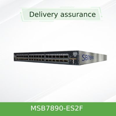 MSB7890-ES2F Mellanox Przełączniki Ethernet 48 portów SFP+ Oprogramowanie do zarządzania Potężny Elastyczny