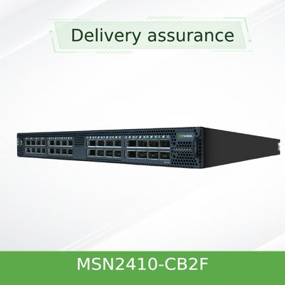 Przełącznik sieciowy Mellanox 25 Gb 100 GbE MSN2410-CB2F 1U 48 portów SFP28