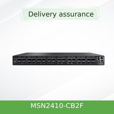 MSN2410-CB2F Przełącznik sieciowy Mellanox Ethernet z portami Onyx 18 SFP28 i 4 porty QSFP28