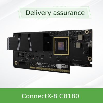 Nvidia Connectx-8 Adapter C8180 (900-9X81E-00EX-ST0) Jednorazowa klatka Osfp Infiniband: 800 gbs Xdr Ib