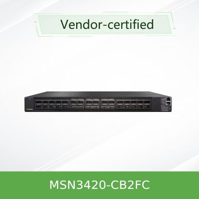 Przełącznik sieciowy Mellanox OEM 25GbE/100GbE Przełącznik Ethernet Mellanox Open Source MSN3420-CB2F