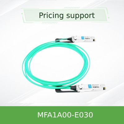 Kabel AOC Mellanox QSFP oparty na VCSEL MFA1A00-E030 IB EDR do 100 Gb/s